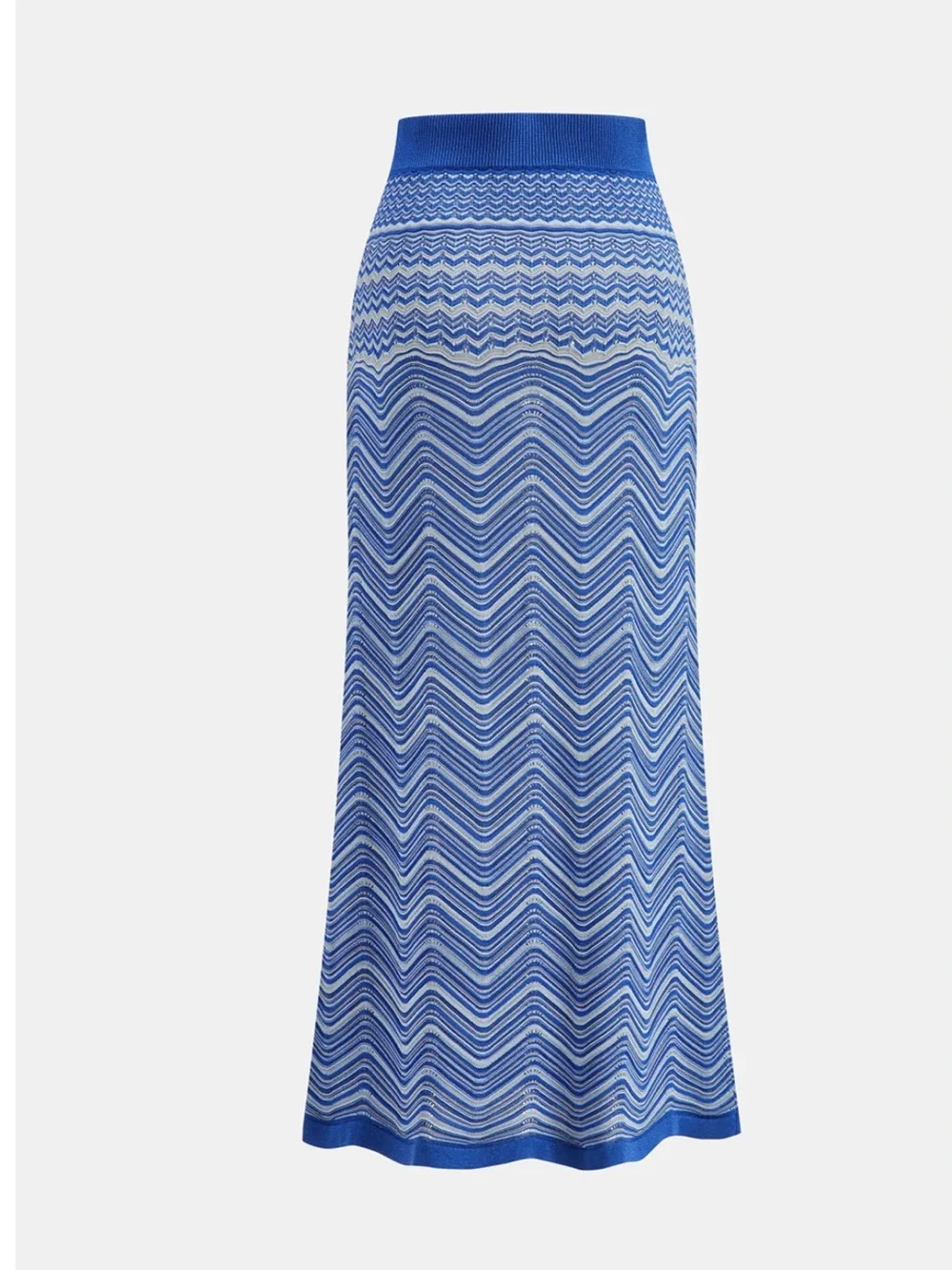 Commense Chevron Knit Sleeveless Top & Maxi Skirt Set Size Medium NWT